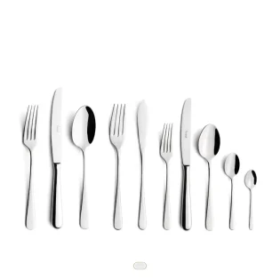 Alcantara Cutlery Set, 60 Pieces by Cutipol - Mirror
