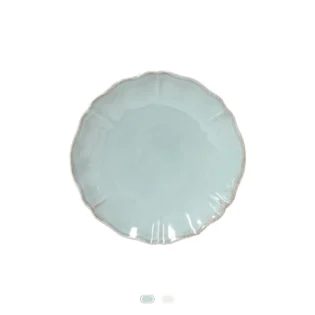 Alentejo Dinner Plate, 27 cm by Costa Nova - Turquoise
