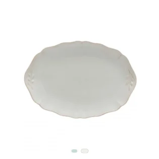 Alentejo Oval Platter, 32 cm by Costa Nova - White