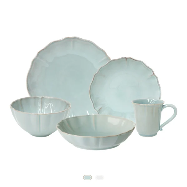 Alentejo Place Setting, 5 Pieces by Costa Nova - Turquoise