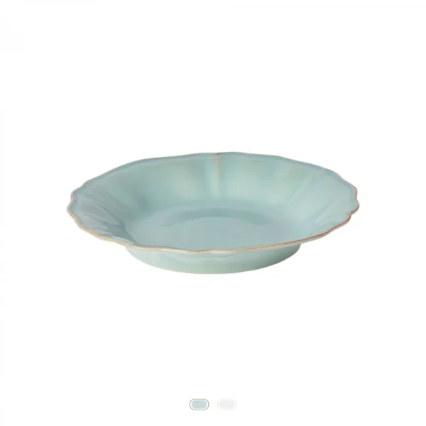 Alentejo Soup/Pasta Plate, 24 cm by Costa Nova - Turquoise