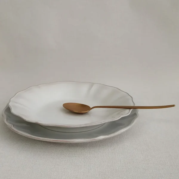 Alentejo Soup/Pasta Plate, 24 cm by Costa Nova - White - TP241-00201Z - Orpheu Decor