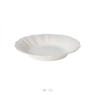 Alentejo Soup/Pasta Plate, 24 cm by Costa Nova - White