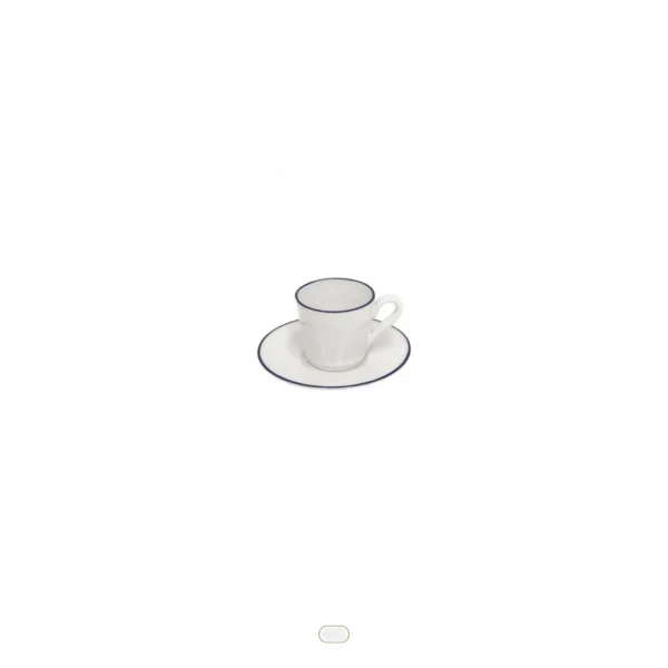 Beja Coffee Cup & Saucer, 0.08 L by Costa Nova