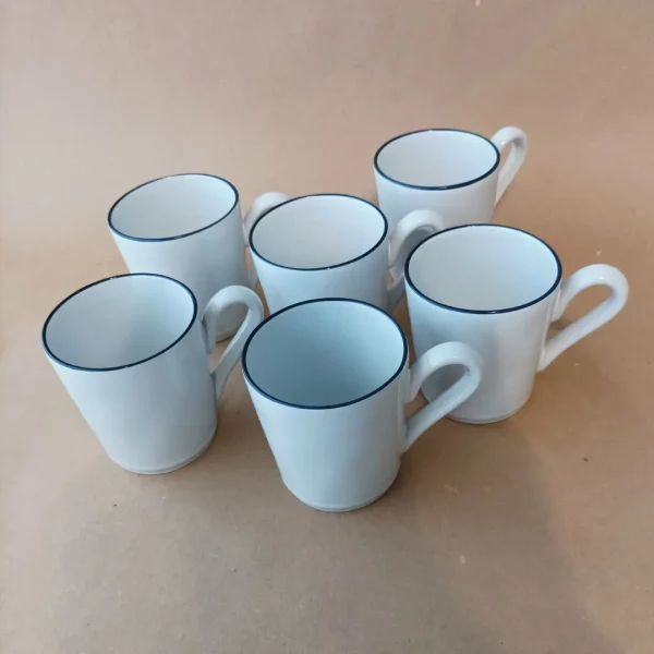 Beja Mug, 0.36 L by Costa Nova - White Blue - ATC132-01112G - Orpheu Decor