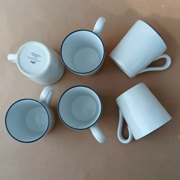 Beja Mug, 0.36 L by Costa Nova - White Blue - ATC132-01112G - Orpheu Decor