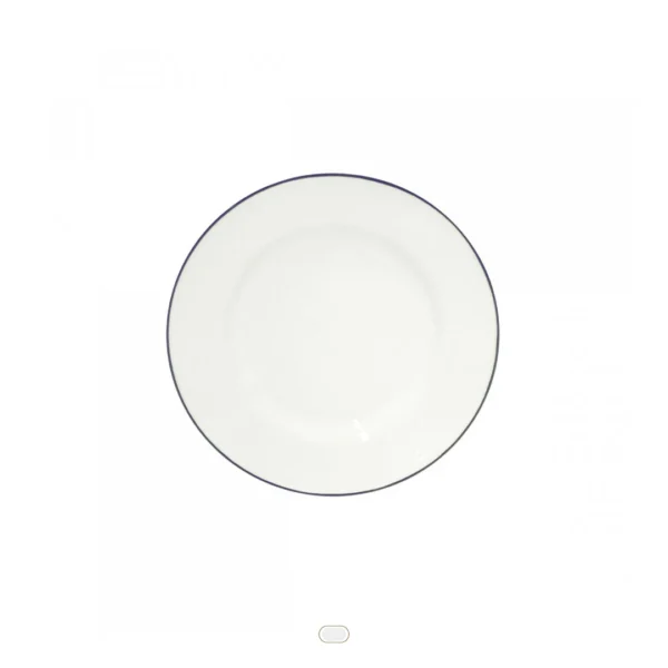 Beja Salad/Dessert Plate, 23 cm by Costa Nova - White Blue