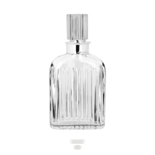 Bottle Canas, 25 cm by Topázio - Polished Steel, Silver Plated