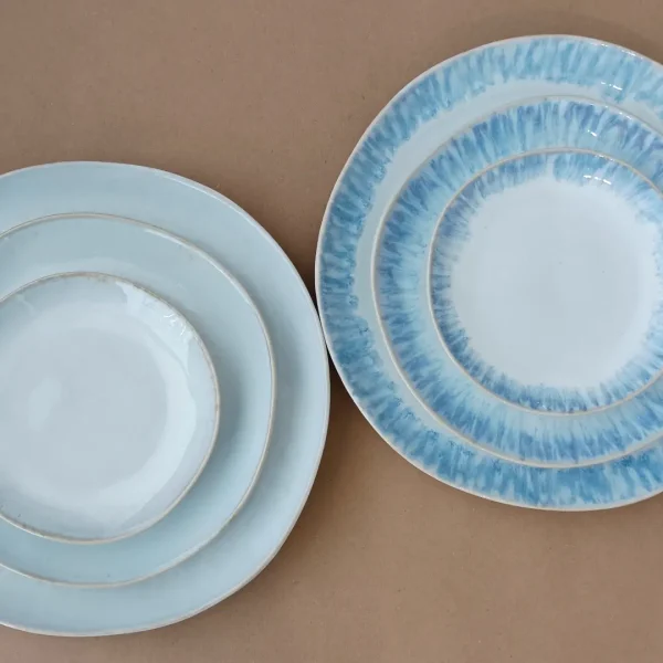 Brisa Dinner Plate, 28 cm by Costa Nova - Ria Blue & Salt - Orpheu Decor