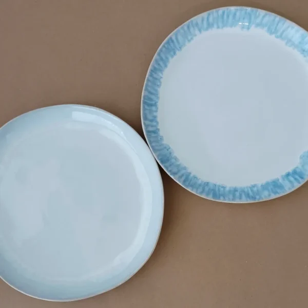 Brisa Dinner Plate, 28 cm by Costa Nova - Ria Blue & Salt - Orpheu Decor