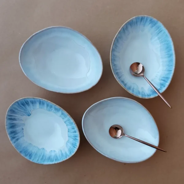 Taça Oval Brisa, 15 cm by Costa Nova - Ria Blue & Salt - Orpheu Decor