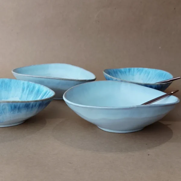 Taça Oval Brisa, 15 cm by Costa Nova - Ria Blue & Salt - Orpheu Decor