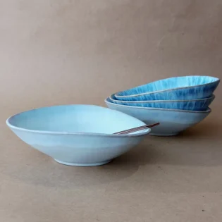 Bol Ovale Brisa, 15 cm by Costa Nova - Ria Blue & Salt - Orpheu Decor