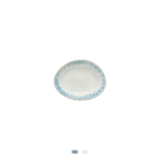 Assiette à Pain Ovale Brisa, 16 cm by Costa Nova - Bleu Ria