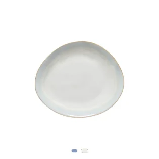 Assiette Diner/Plat Ovale Brisa, 27 cm by Costa Nova - Sel
