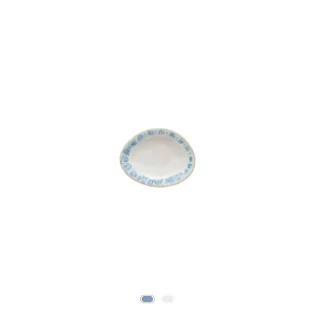 Assiette Ovale Mini Brisa, 11 cm by Costa Nova - Bleu Ria