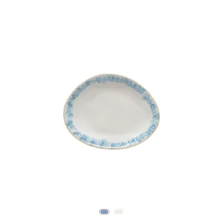 Assiette Ovale Brisa, 20 cm by Costa Nova - Bleu Ria