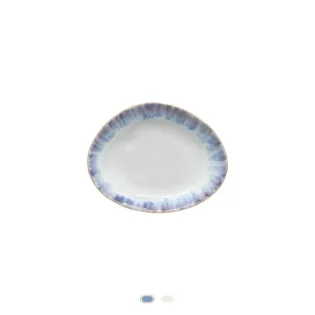 Brisa Oval Plate, 20 cm by Costa Nova - Ria Blue