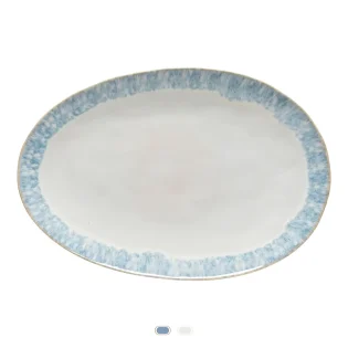 Plat Ovale Brisa, 41 cm by Costa Nova - Bleu Ria
