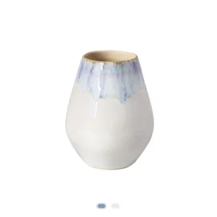 Brisa Oval Vase, 20 cm by Costa Nova - Ria Blue