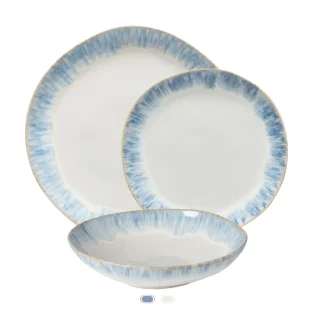 Set Platos Brisa, 3 Piezas by Costa Nova - Ria Blue