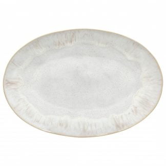 CASAFINA - Eivissa Oval Platter, 45 cm - Sand Beige