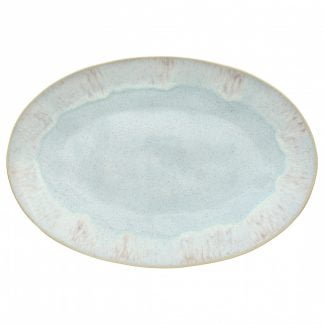 CASAFINA - Eivissa Oval Platter, 45 cm - Sea Blue