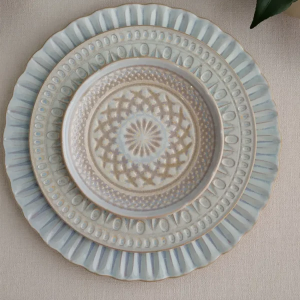Cristal Bread Plate, 15 cm by Costa Nova - Nacar - STP151-01117N - Orpheu Decor