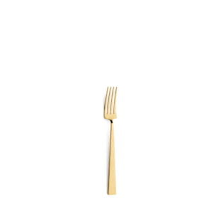 CUTIPOL - Bauhaus Dessert Fork - Gold