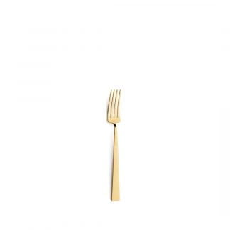 CUTIPOL - Bauhaus Dessert Fork - Gold