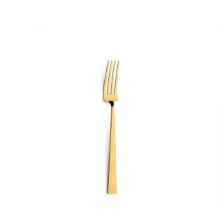 CUTIPOL - Bauhaus Dinner Fork - Gold
