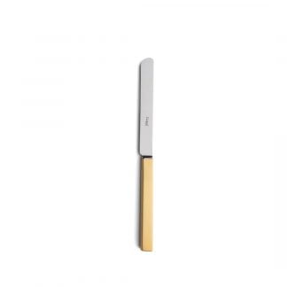 CUTIPOL - Bauhaus Dinner Knife - Matte Gold