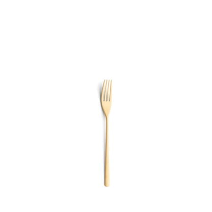 CUTIPOL - Icon Dessert Fork - Matte Gold