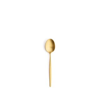 CUTIPOL - Solo Dessert Spoon - Matte Gold