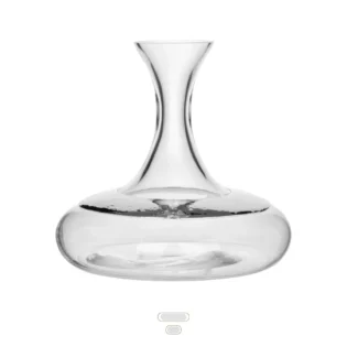 Decanter Hammered, 1.75 L by Topázio - Polished Steel, Silver Plated