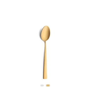 Duna Table Spoon by Cutipol - Matte Gold