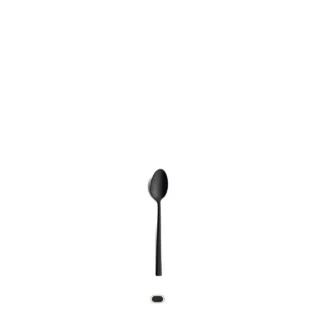 Duna Teaspoon by Cutipol - Matte Black - Matte Black