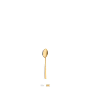 Duna Teaspoon by Cutipol - Matte Gold