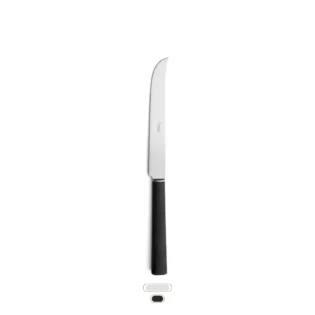 Couteau à Fromage Ebony by Cutipol - Brossée, Noir