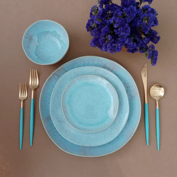 Eivissa Dinner Plate, 28 cm by Casafina - Sea Blue - LNP281-SEA - Orpheu Decor