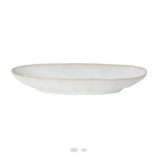 Eivissa Oval Platter, 33 cm by Casafina - Sand Beige