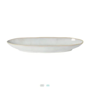 Plat Ovale Eivissa, 41 cm by Casafina - Beige sable