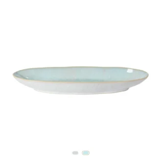 Eivissa Oval Platter, 41 cm by Casafina - Sea Blue