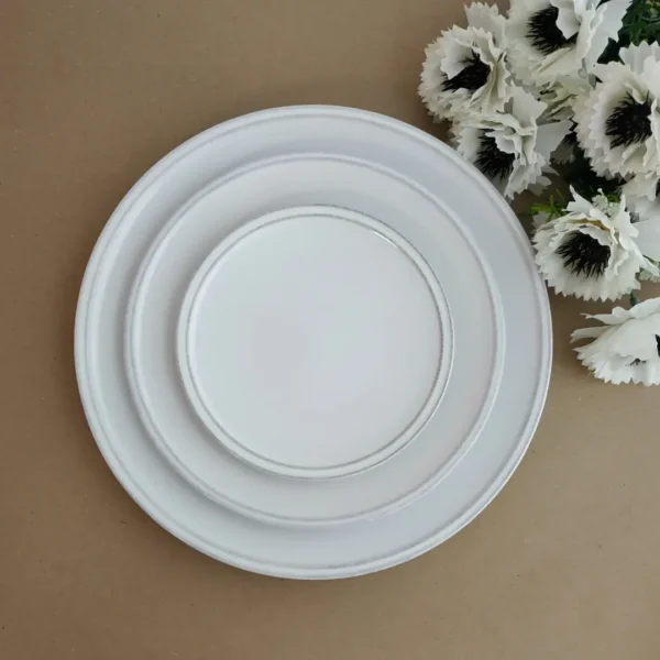 Friso Bread Plate, 16 cm by Costa Nova - White - FIP161-02202F - Orpheu Decor