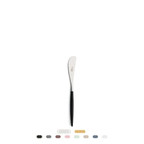 Goa Butter Knife by Cutipol - Matte, Black