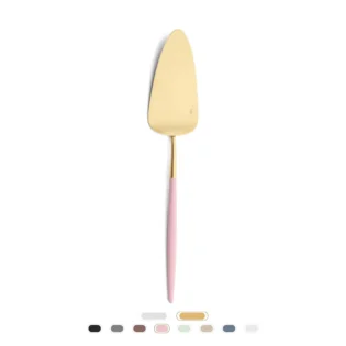 Goa Pastry Server by Cutipol - Matte Gold, Pink