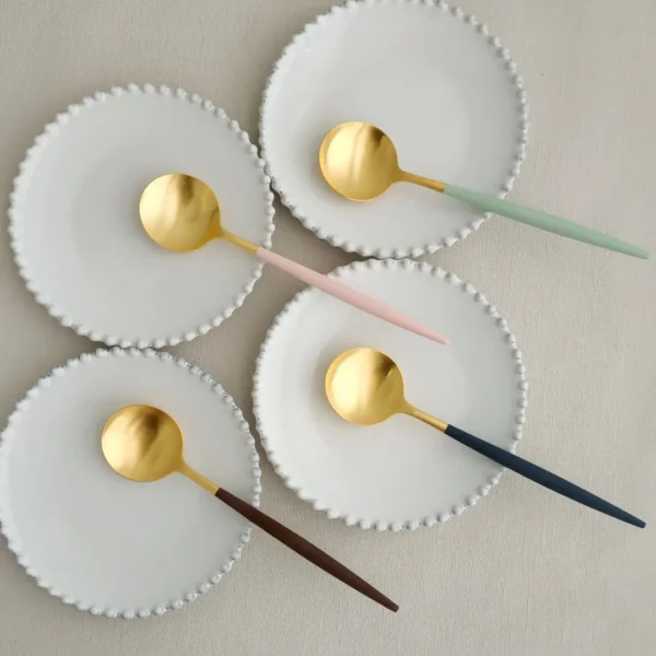 Goa Table Spoon by Cutipol - Matte Gold - Orpheu Decor