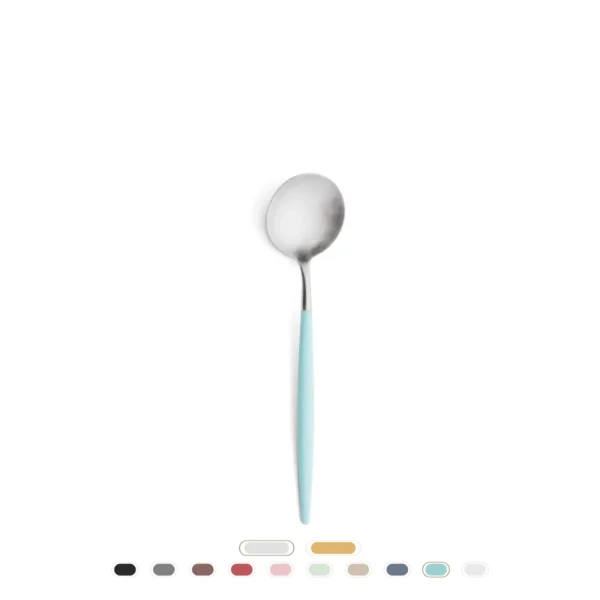 Goa Table Spoon by Cutipol - Matte, Turquoise