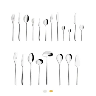 Icon Cutlery Set, 130 Pieces by Cutipol - Polished Steel