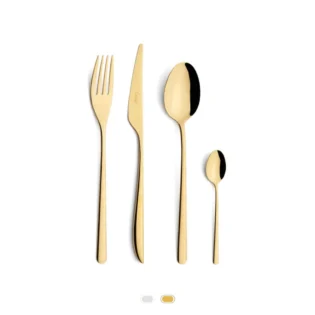 Icon Cutlery Set, 24 Pieces by Cutipol - Gold